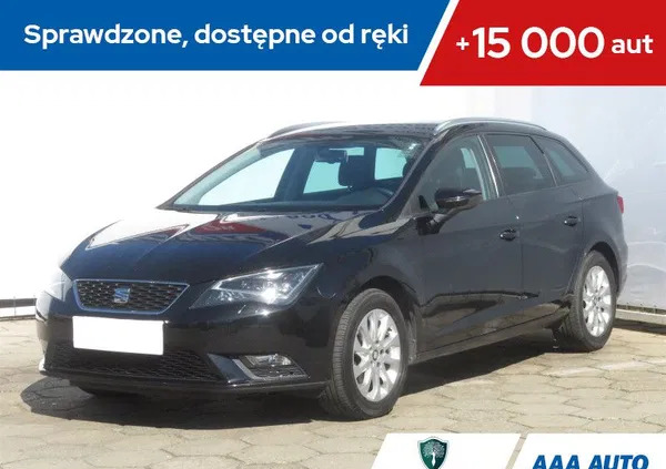 samochody osobowe Seat Leon cena 39000 przebieg: 99780, rok produkcji 2013 z Mszana Dolna